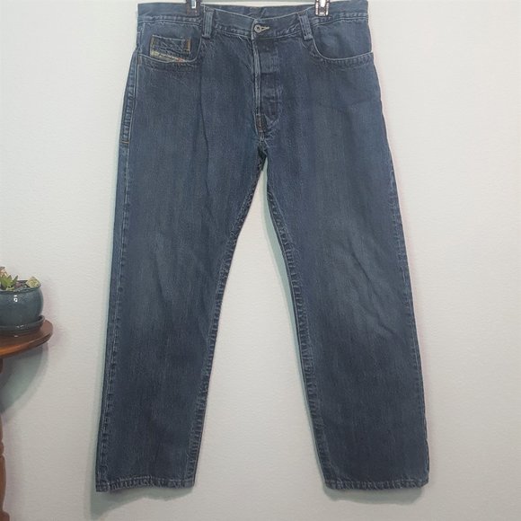 Diesel Men's Relaxed Straight Leg Jeans - Picture 2 of 7